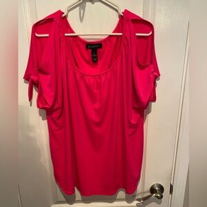 INC International Hot Pink Blouse - 2X